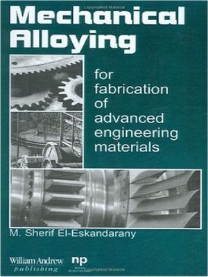 cover image of Mechanical Alloying